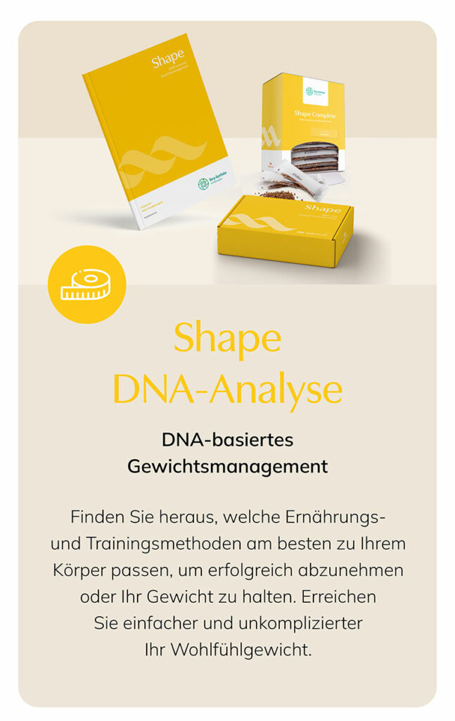 Meine DNA. Mein Wohlbefinden.